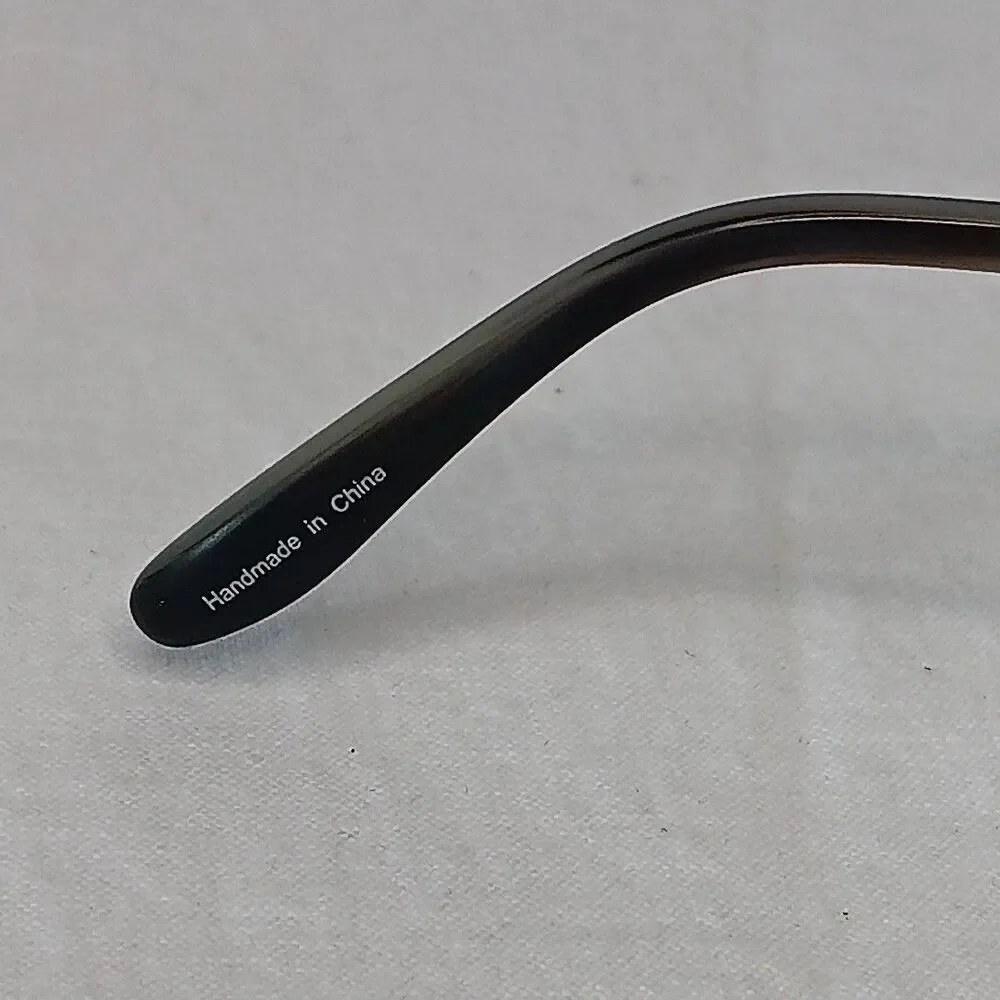 Badgley Mischka Austin Brown Horn (BHRN) 50-19-140 Eyeglasses Frame /F16